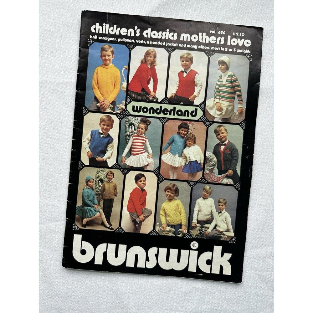 Brunswick Knitting Pattern Book Childrens Classics Mothers Love Volume 656